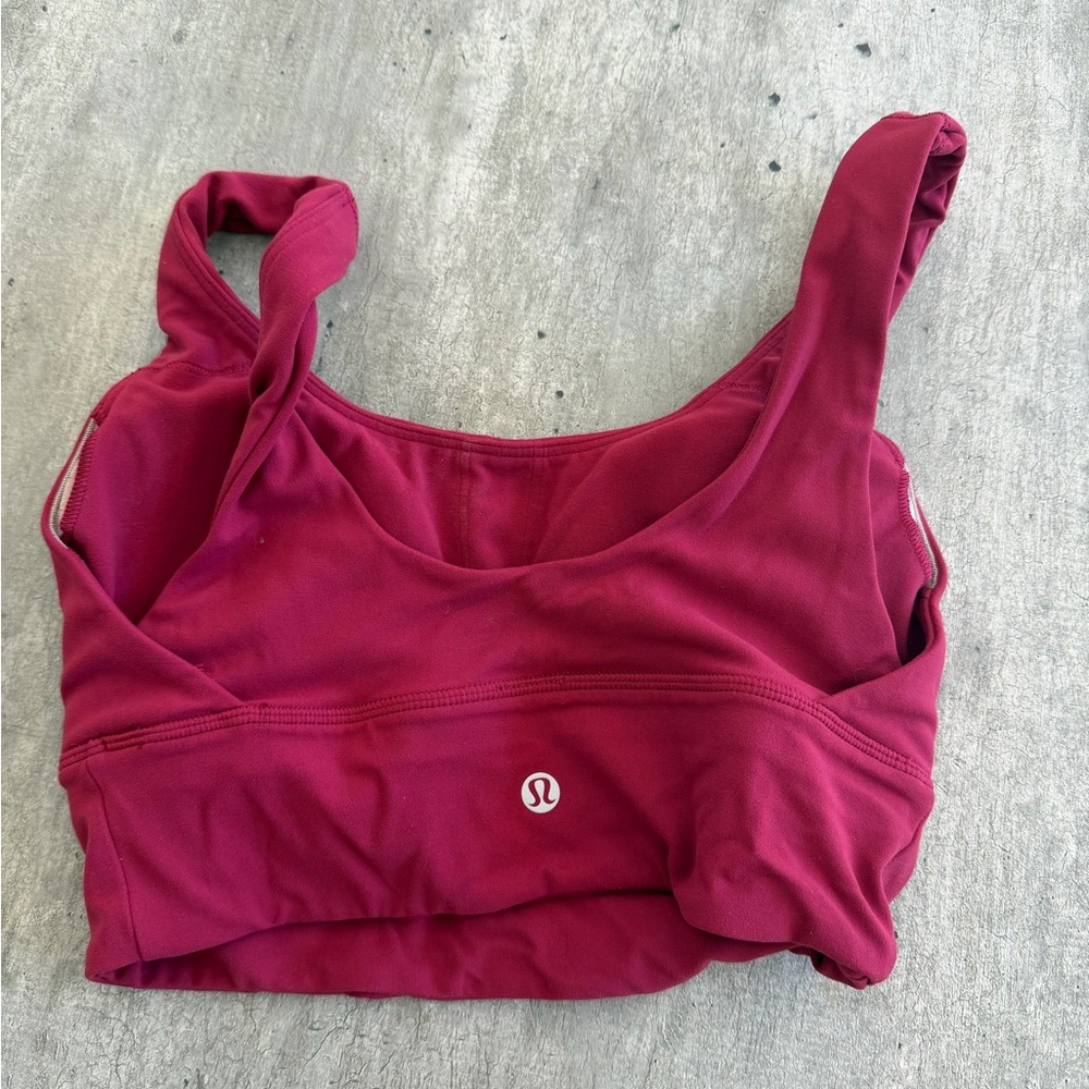 lululemon athletica magenta Sports Bra